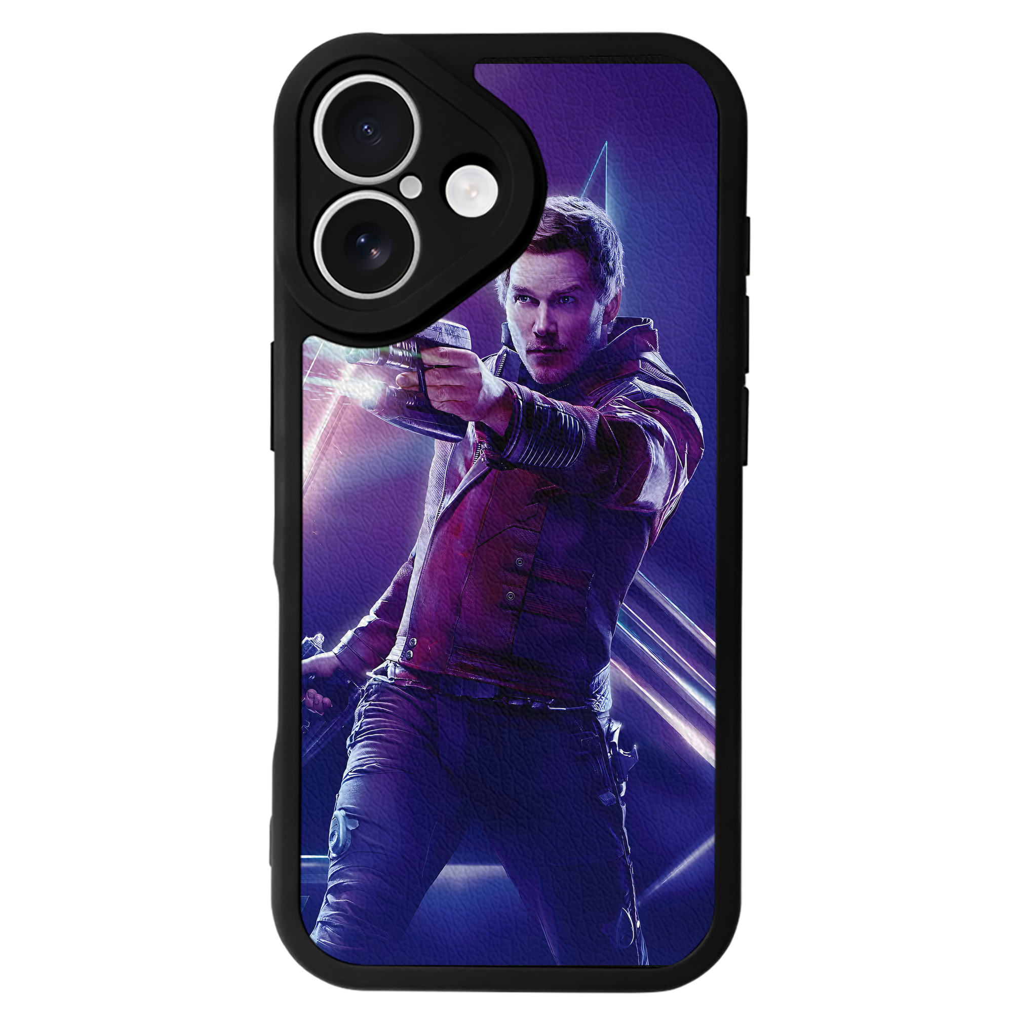 （画像用） アベンジャーズ The Avengers 【iPhone 16シリーズ対応】シリコンスマホケース（レザー調） 材質：シリコン
